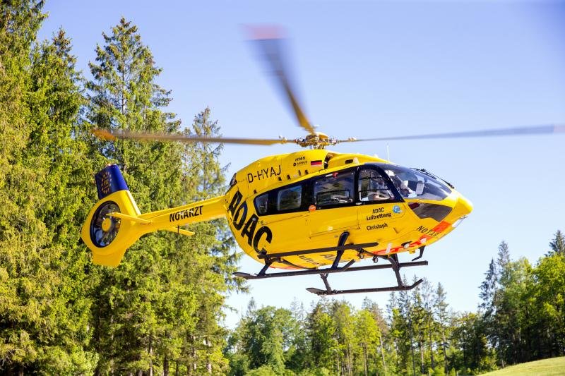 First rescue helicopter flies on sustainable aviation fuel